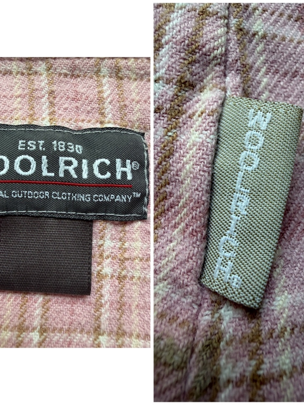 Women’s Shirts Sz L Woolrich, L.L. Bean Pink, Chambray, Purple, Red Bundle - Picture 13 of 15
